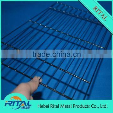 Barbecue Grill Mesh Polishing Stainless Steel Crimped Wire Mesh Rack