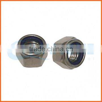 alibaba high quality hex flange titanium lock nut