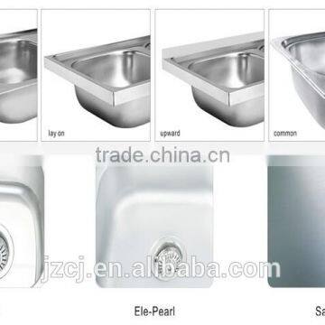 Taizhou Factory Supply Stainless Steel Kitchen Sink 100x50 photo-2