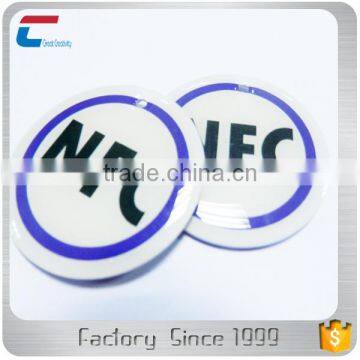 white 3M 9080 adhesive outdoor use waterproof anti-metal NTAG 213 nfc epoxy tag