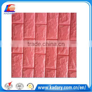 3D Brick Wall Panel PVC / PE/ EVA Foam Wallpaper Children Room Decorative Wallpaper