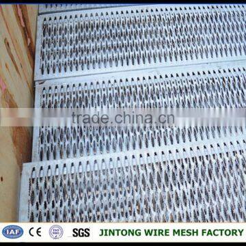 polishing stainless steel/anti skid stair tread gratings/safety steel deck grating