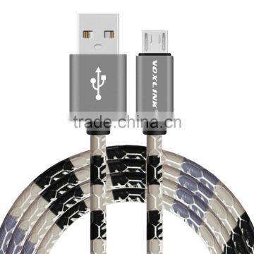 Voxlink NEW 5V 2A Fast Charging Data Sync Micro USB data Cable for iPhone 6 6s Plus 5s 5 iPad mini/Samsung/HTC