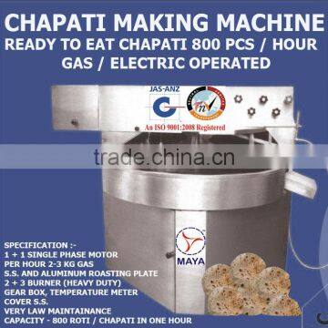 electric / gas chapati machine