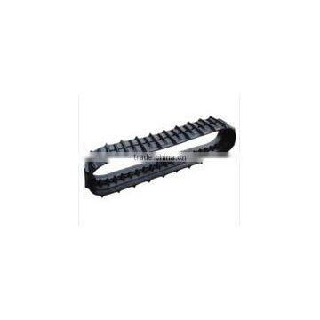 excavator track assembly 300 * 52.5 * 84 mini rubber track for construction/harvest machine