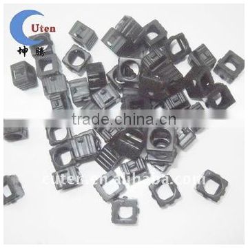 Black Customed Molded Silicon Rubber Components