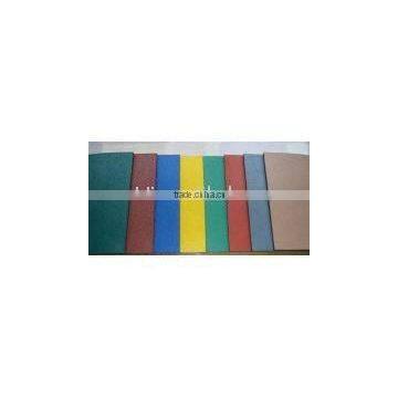 Rubber tile