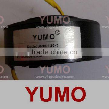 SR50120-3 china factory 6year price low cost quality OEM 3rings 3wires 120mm 10A through bore slip ring