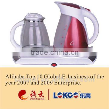 Colorful Plastic Electric kettle set / tea maker