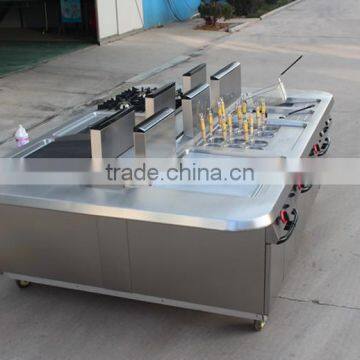 Stainless Steel Multifunction Commercial Flat Plate Griddle photo-4