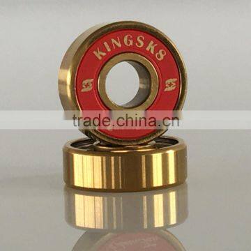 Golden Titanium ZrO2 Ceramic Electric Skateboard Bearings, Electric Skateboard photo-4