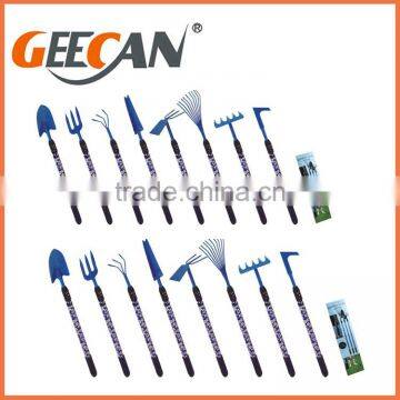 New products 2016 floral handle garden tools set for kids