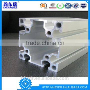 materials 6063 industrial u shape extrusion profile of aluminum