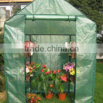 sell used walk in greenhouse with heavy duty cover