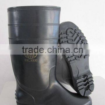 Cheap Black Pvc Working Rain Boots photo-5