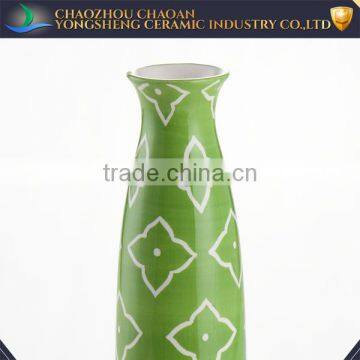 Handpaint Green Antiques China Dolomite Vase photo-2