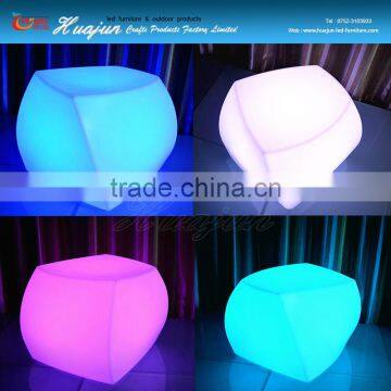 Led modern irregular bar stool, rechargeable stool