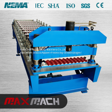 Corrugated Metal Roof Plate Roll Forming Machine