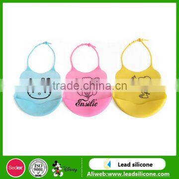 2017 Popular New Style Silicone Baby Bib photo-2