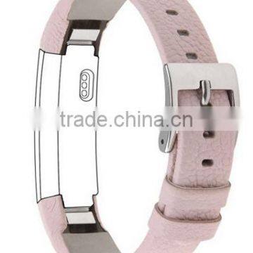 Leather Replacement Strap for Fitbit Alta Bands Black photo-2