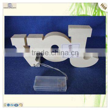 Festival Christmas New Year Home Decoration Led Wooden Craft photo-2