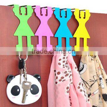 Multi-Function Human Shaped Iron Door Hook