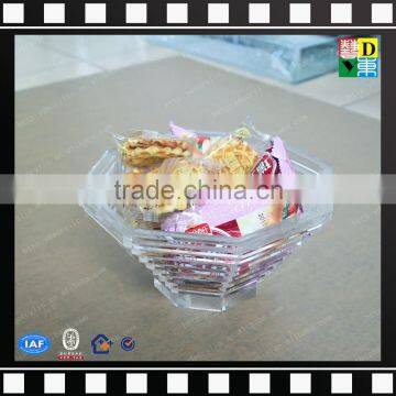 Clear Acrylic Fruit Tray Wholesale PMMA Snake Tray Plastic Food Tray From China Manufacturer photo-3