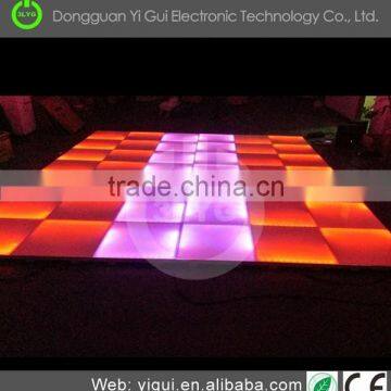 2017 new led mirror dance floors for strip club furniture