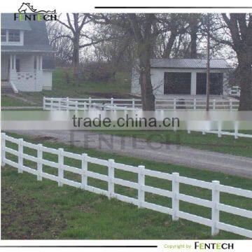 PVC fence factory Plastic Ranch Fence for your farm