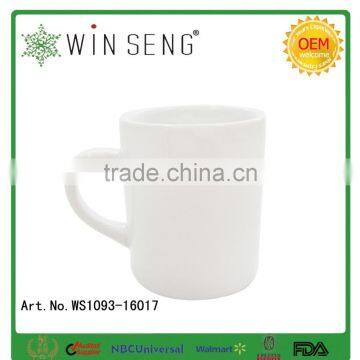 White Porcelain common shape mug