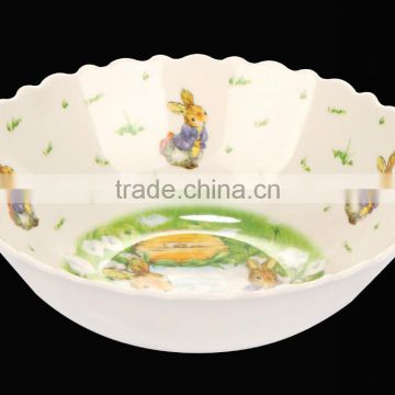 Food grade two tone melamine bowl with LFGB certification