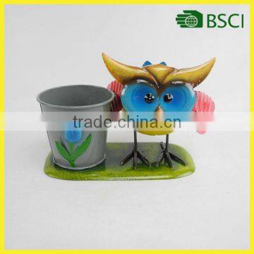 Fujian wholesale crafts gardening metal made garden flower pots