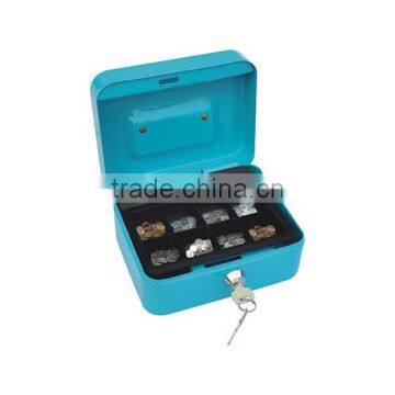 451507 Security Box Metal Safe Cash Storage Money Coins Lock Box photo-2