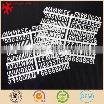 1" plastic letter set for felt letter board producer