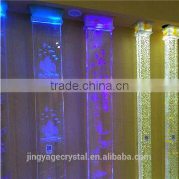 Beautiful Glass Block Pillar for Interior Decoration photo-3