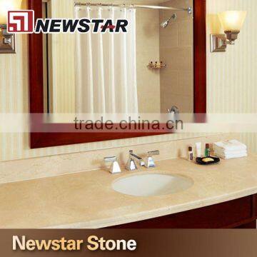 Newstar Beige Marble Vanity Top Marble Stone Bathroom Vanity Top