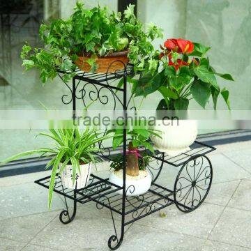 2016 Custom Rural Style Wrought Iron Flower Pot Stand photo-4