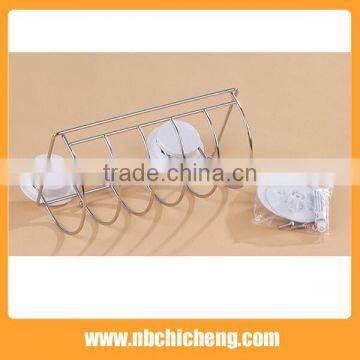 Wall Shelf Bathroom Suction Shelf Toilet Tissue Holder Toilet Paper Roller photo-2