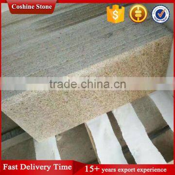 China Flamed Treated Rustic Yellow Granite for Ourdoor Floor photo-2