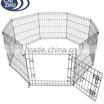 24" 30" 36" 42" 48" Dog Playpen Metal Wire Crate Pet Puppy Fence Exercise Cage photo-2