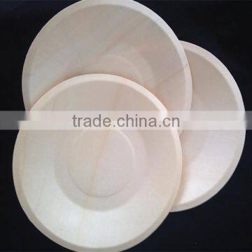 disposable wooden dinner plate