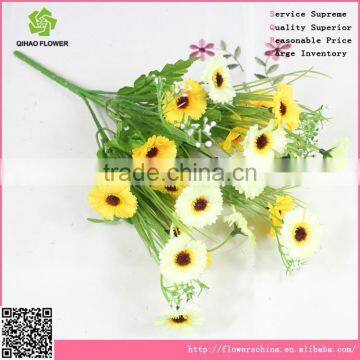 artificial chrysanthemum flower decorative landscaping flower bouquet for wholesale