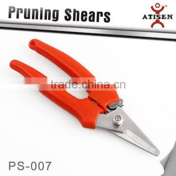 House Garden Flower Leather Scissor Metal Tin Cutter Tree Trimmer PRUNING SHEARS photo-2