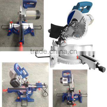 255mm 1800w Induction Motor Industrial Electric Aluminum Wood Cutting Cut Off Machine Power Flex Miter Saw