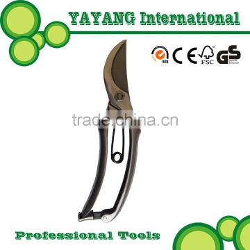 All stainless steel made bypass pruners