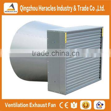Heracles Trade Assurance Greenhouse Poultry House Used 3 Phase Thermostat Controlled Exhaust Fan of Butterfly Cone Fan photo-4