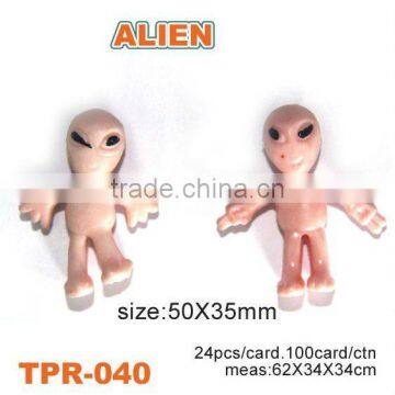 Alien ,plastic toys , TPR TOYS