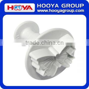 3 Pcs Veined Butterfly Cake Mold Sugarcraft Fondant Cookie Plunger Cutters Decorating Kit photo-3