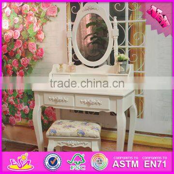 2016 Wholesale Bedroom Make up Solid Wooden Vanity Desk W08H059 photo-6