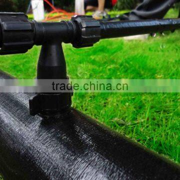 black PE hose/ PVC lay flat hose for drip irrigation